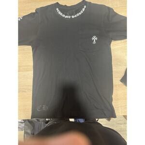 Size S - Chrome Hearts Long Sleeve Shirt Cross On Pockets And Back